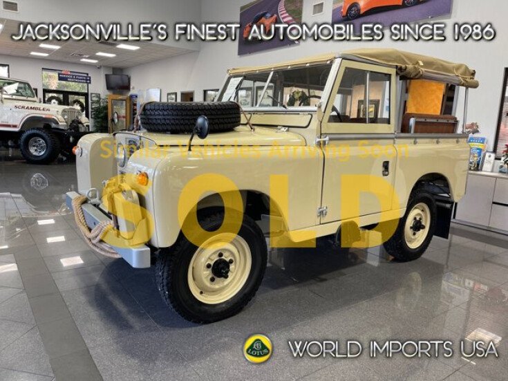 Thumbnail Photo undefined for 1968 Land Rover Series II